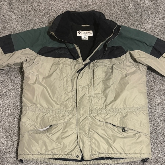 Columbia Other - Columbia Men's Green and Gray Performance Jacket